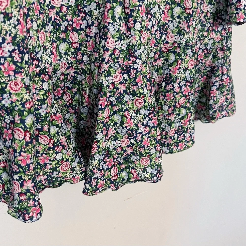 Tuckernuck Callahan Shirtdress in Ditzy Floral Size Small